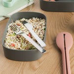Box On the Go - Lunchpot - Reisbeker + Reisbestek