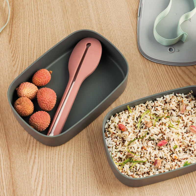Box On the Go - Lunchpot - Reisbeker + Reisbestek