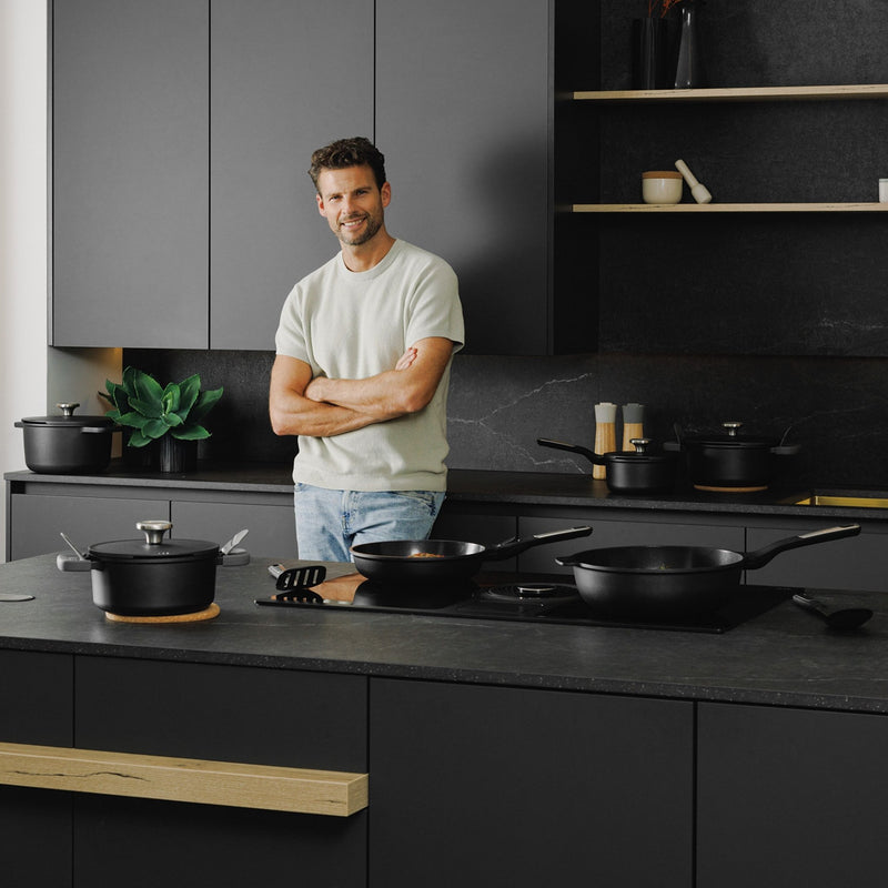 Phantom Promo – Braadpan Ø 24 cm – Braadpan Ø 28 cm – Grillpan Ø 26 cm