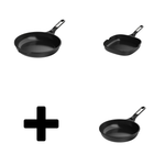 Phantom Promo – Braadpan Ø 24 cm – Braadpan Ø 28 cm – Grillpan Ø 26 cm