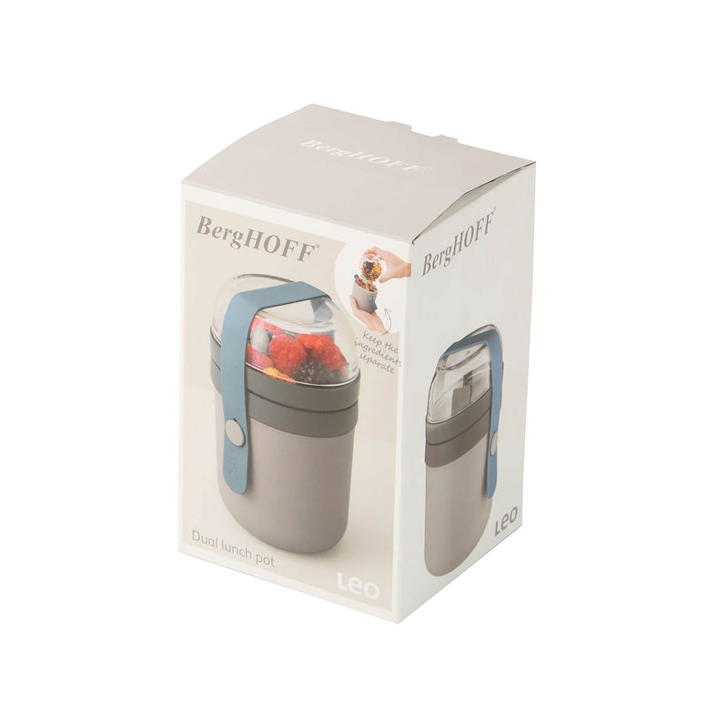 Box On the Go - Lunchpot - Reisbeker + Reisbestek