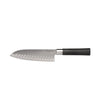 DiNA Couteau Santoku alvéolé Codon 17cm