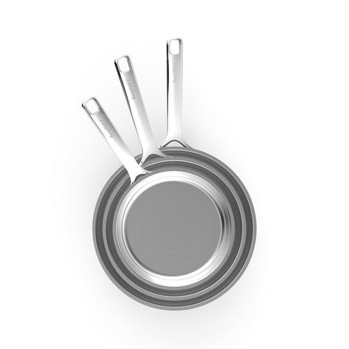 DiNA 3-delig braadpannenset Helix