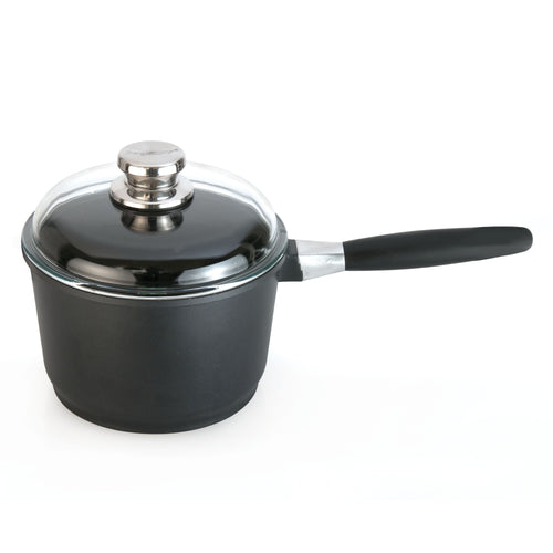 Essentials Steelpan met deksel Scala 16 cm