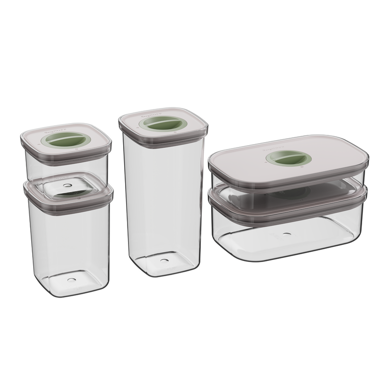 LEO Set de conteneurs alimentaires smart seal 5 pièces